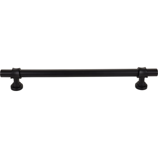 Top Knobs Bit 12" Center to Center Bar Pull - Flat Black