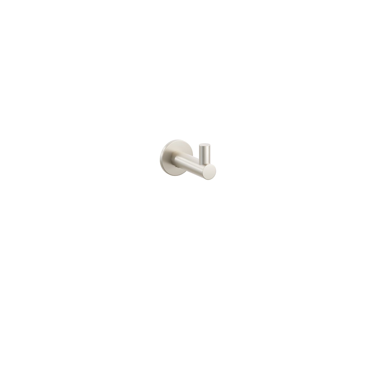 Modern Tubular Brass Single Hook