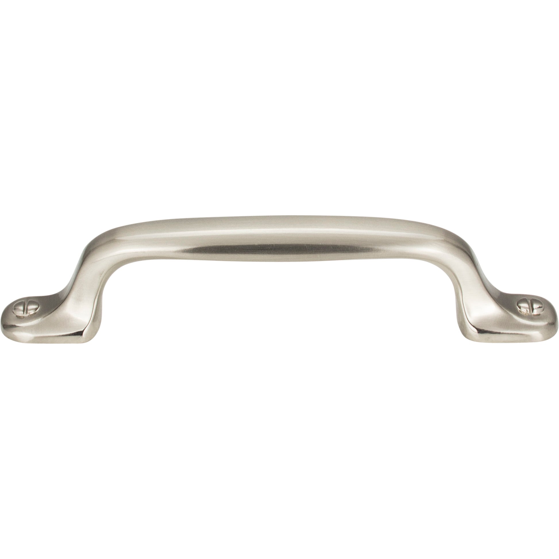 Atlas Ergo Bar Pull - 3 3/4" CTC - Brushed Nickel
