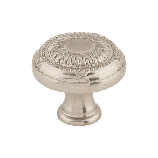 Top Knobs Ribbon Round Knob - Brushed Bronze