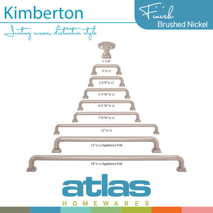 Atlas Kimberton Length Round Knob
