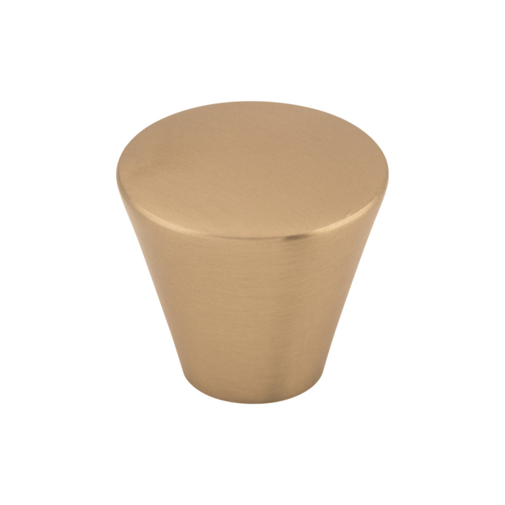Top Knobs Cone Round Knob - Brushed Bronze