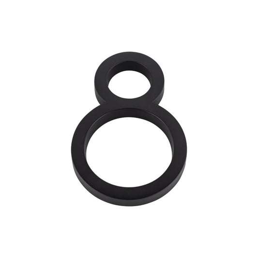 Atlas Modern Avalon 6" H  House Number (AVN8-L) - Matte Black