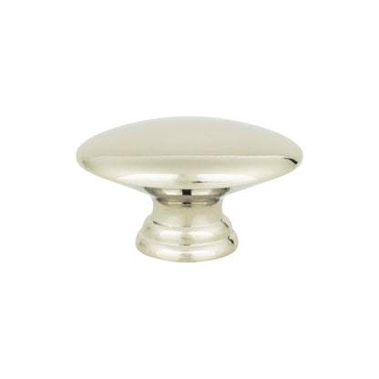 Atlas Egg Oval Knob - Aged Bronze