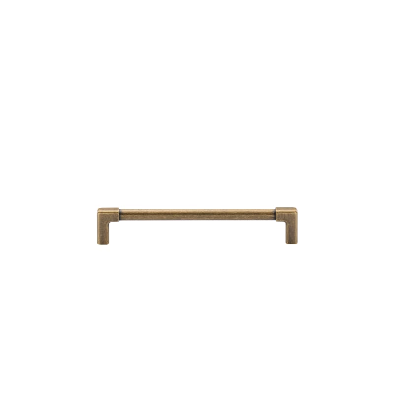 Ashley Norton Mission Cabinet Pull - 6 5/16" CTC - Distressed Brass