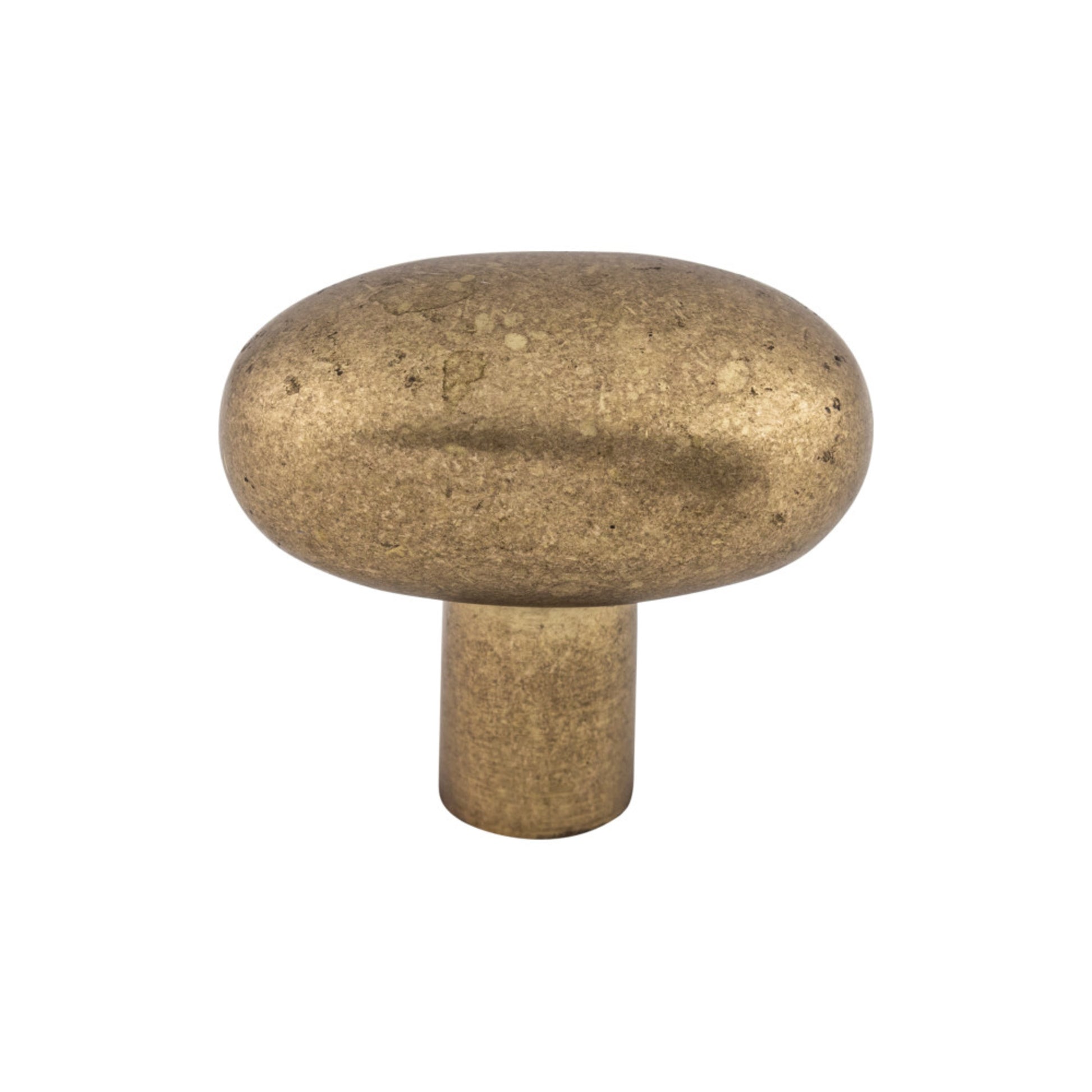 Top Knobs Aspen Small Potato Oval Knob - Light Bronze