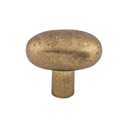 Top Knobs Aspen Small Potato Oval Knob - Light Bronze