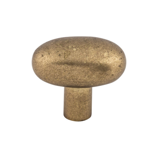 Top Knobs Aspen Small Potato Oval Knob - Light Bronze