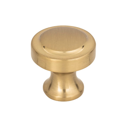 Atlas Bradbury Round Knob - Brushed Nickel
