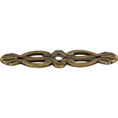 Top Knobs Newton Knob Backplate - Dark Antique Brass