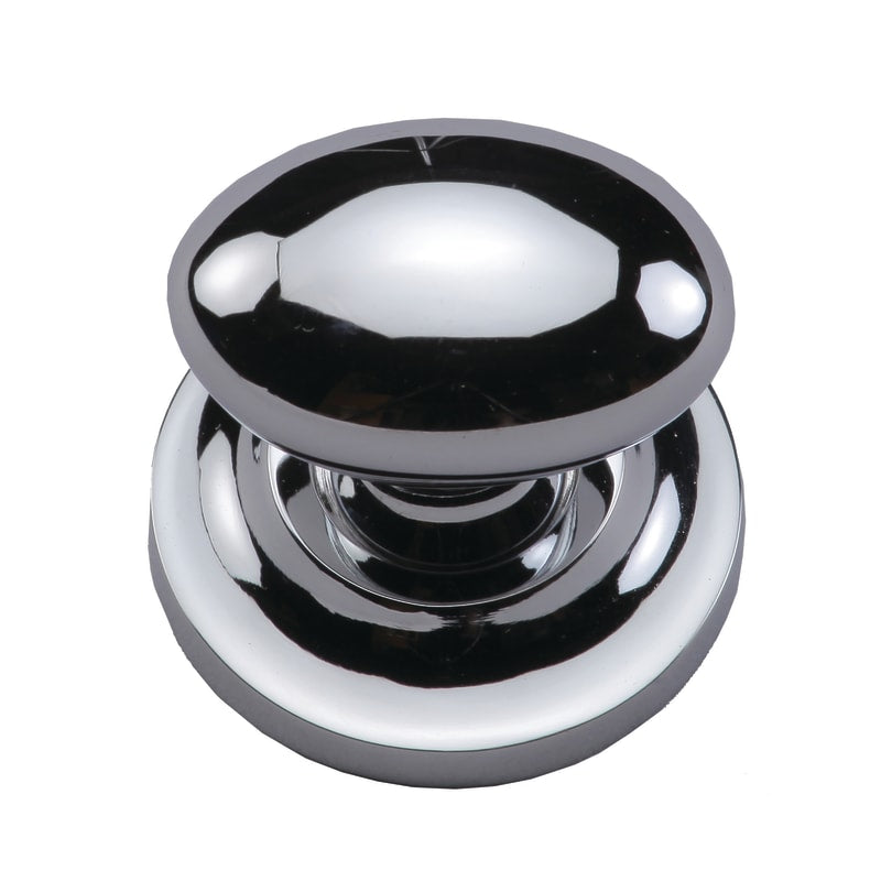 Egg Cabinet Knob on Rose
