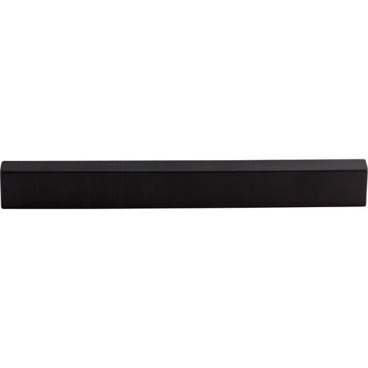 Top Knobs Modern Metro 8" Center to Center Finger Pull - Flat Black