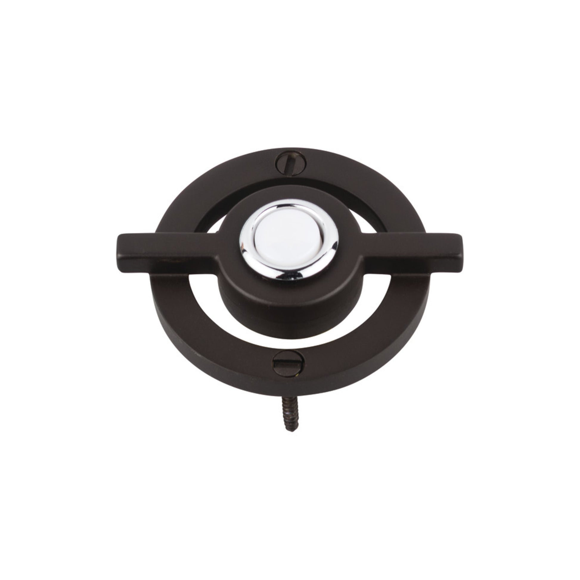 Atlas Modern Avalon Push Button - Aged Bronze