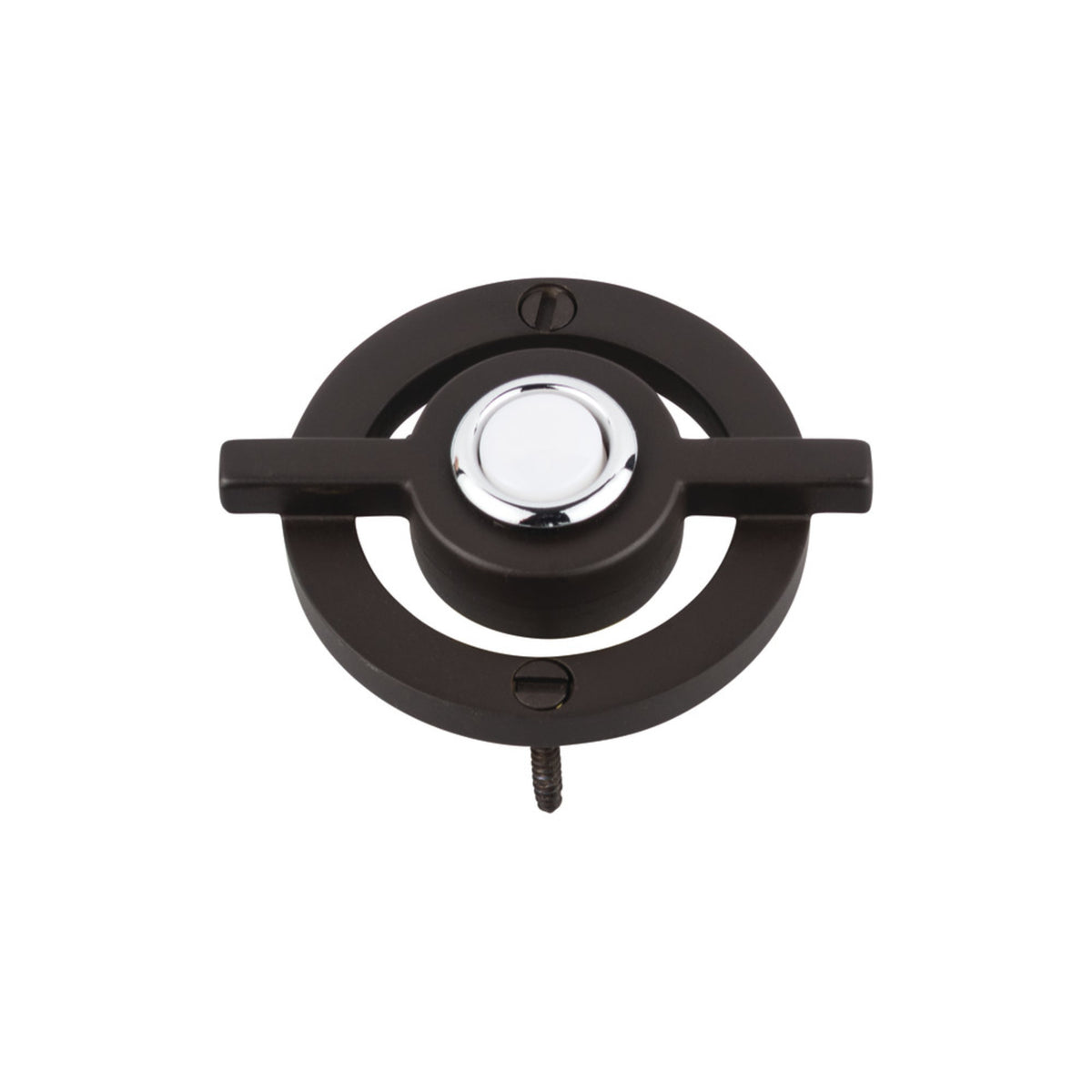 Atlas Modern Avalon Push Button - Aged Bronze