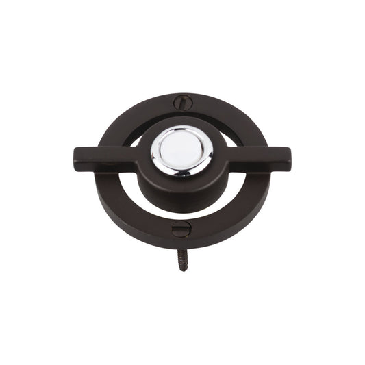 Atlas Modern Avalon Push Button - Aged Bronze