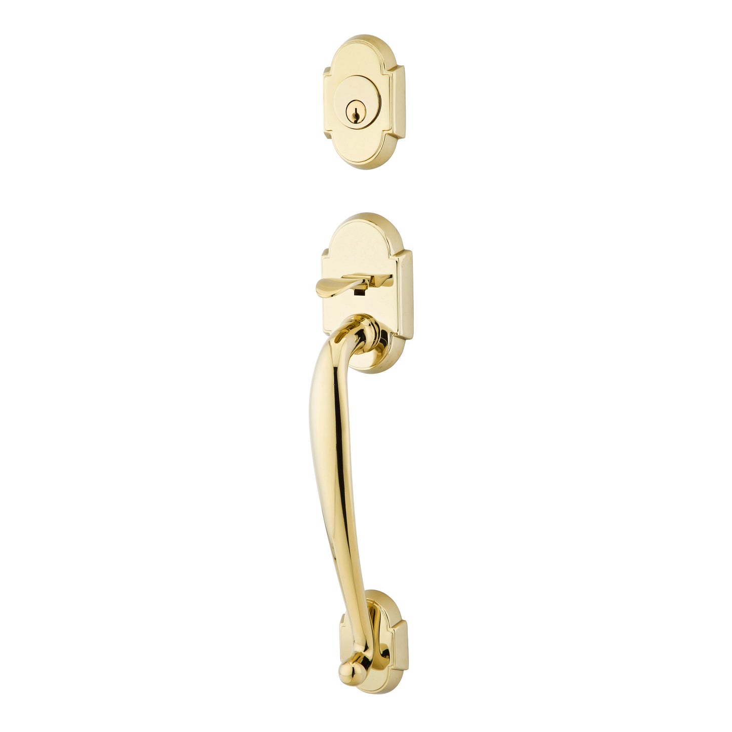 Nashville Sectional Tubular Entry Set – Unlacquered Brass