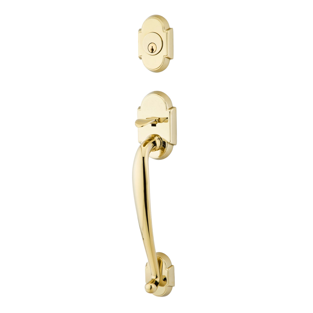 Nashville Sectional Tubular Entry Set – Unlacquered Brass