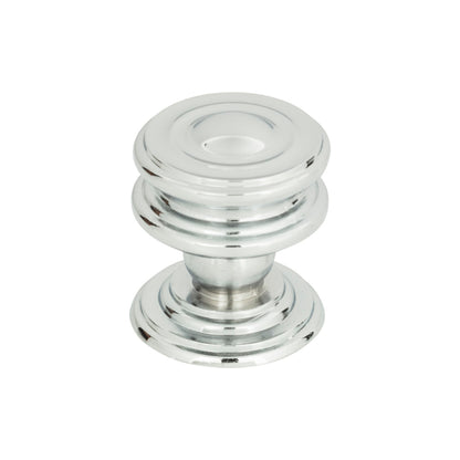 Atlas Campaign -Round Knob - 1-1/4" Dia. - Brushed Nickel