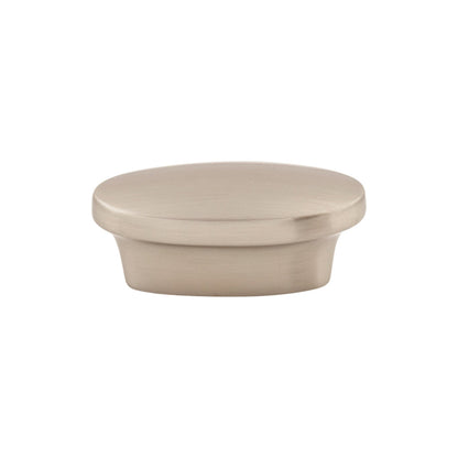 Top Knobs Oval Bar Pull - Brushed Satin Nickel