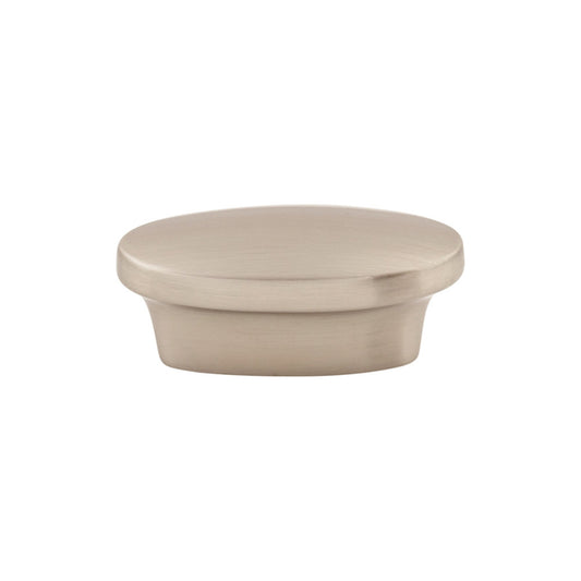 Top Knobs Oval Bar Pull - Brushed Satin Nickel