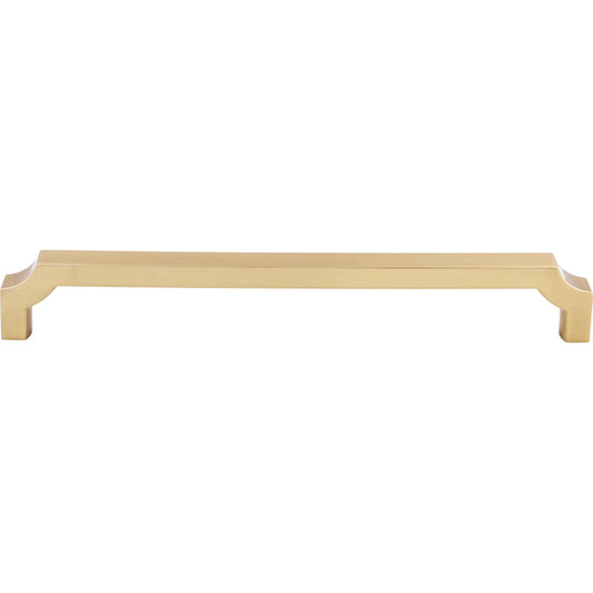 Top Knobs Davenport 12" Center to Center Appliance Pull - Honey Bronze