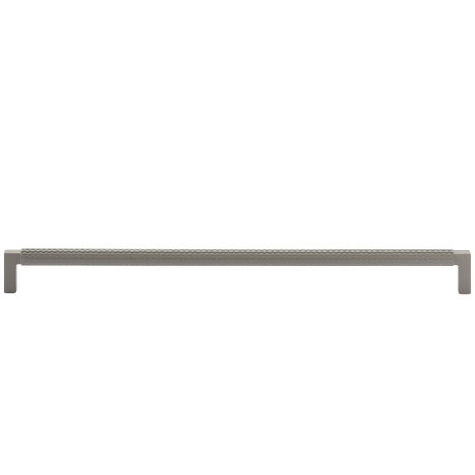 Ashley Norton Paxton Textured Cabinet Pull - 12 5/8" CTC - Green - Silk Touch