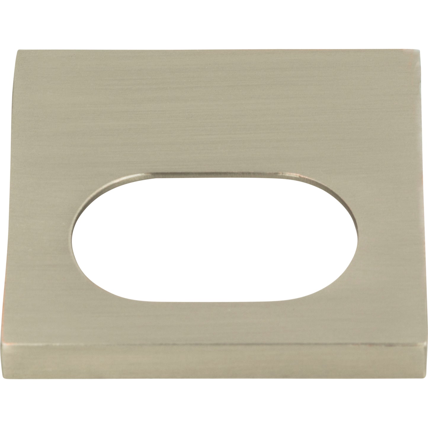 Atlas Modern Square 1 1/4" Center to Center Finger Pull (364) - Brushed Nickel