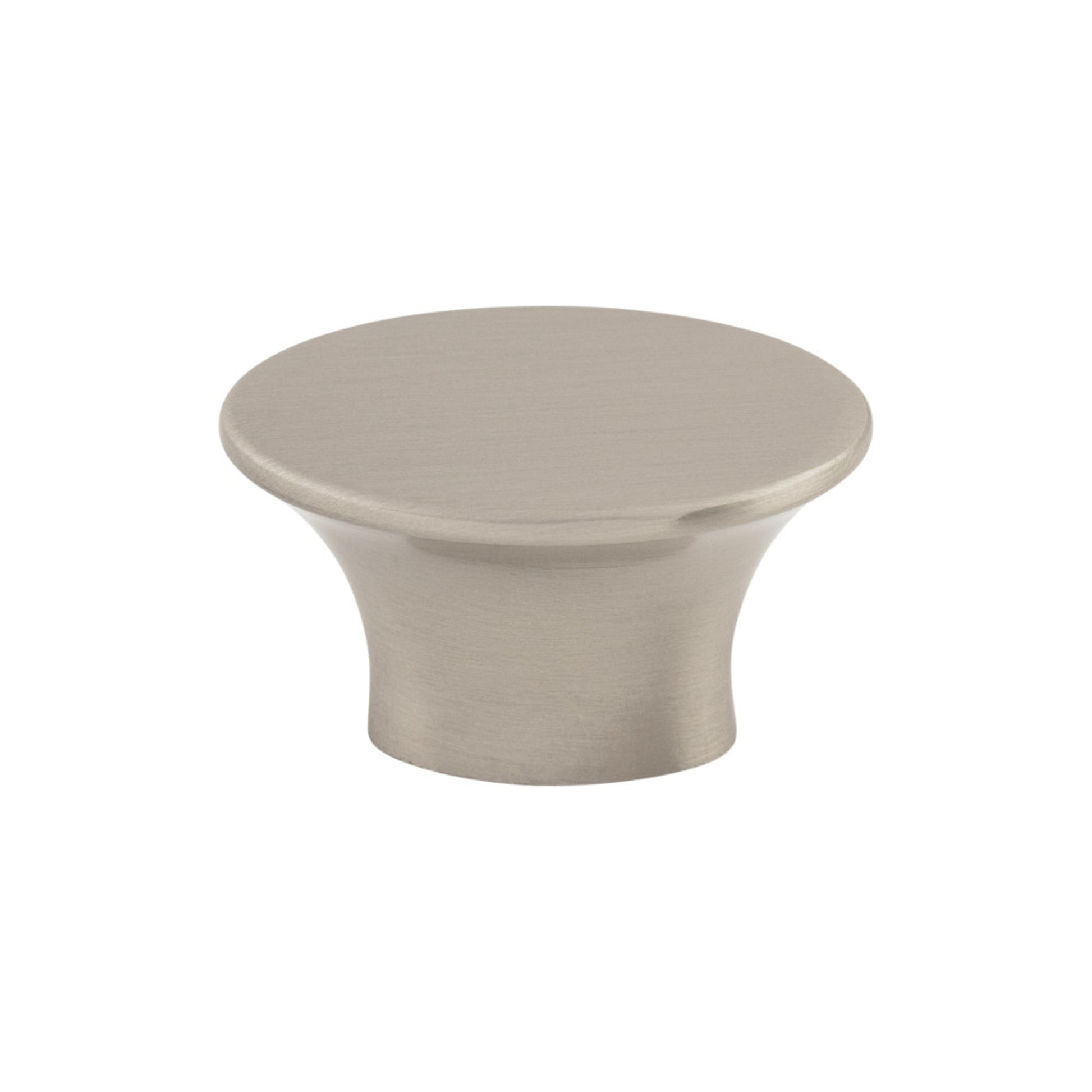 Top Knobs Edgewater 1 1/2" Length Oval Knob - Brushed Satin Nickel