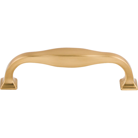 Top Knobs Contour Bar Pull - 3 3/4" CTC - Ash Gray