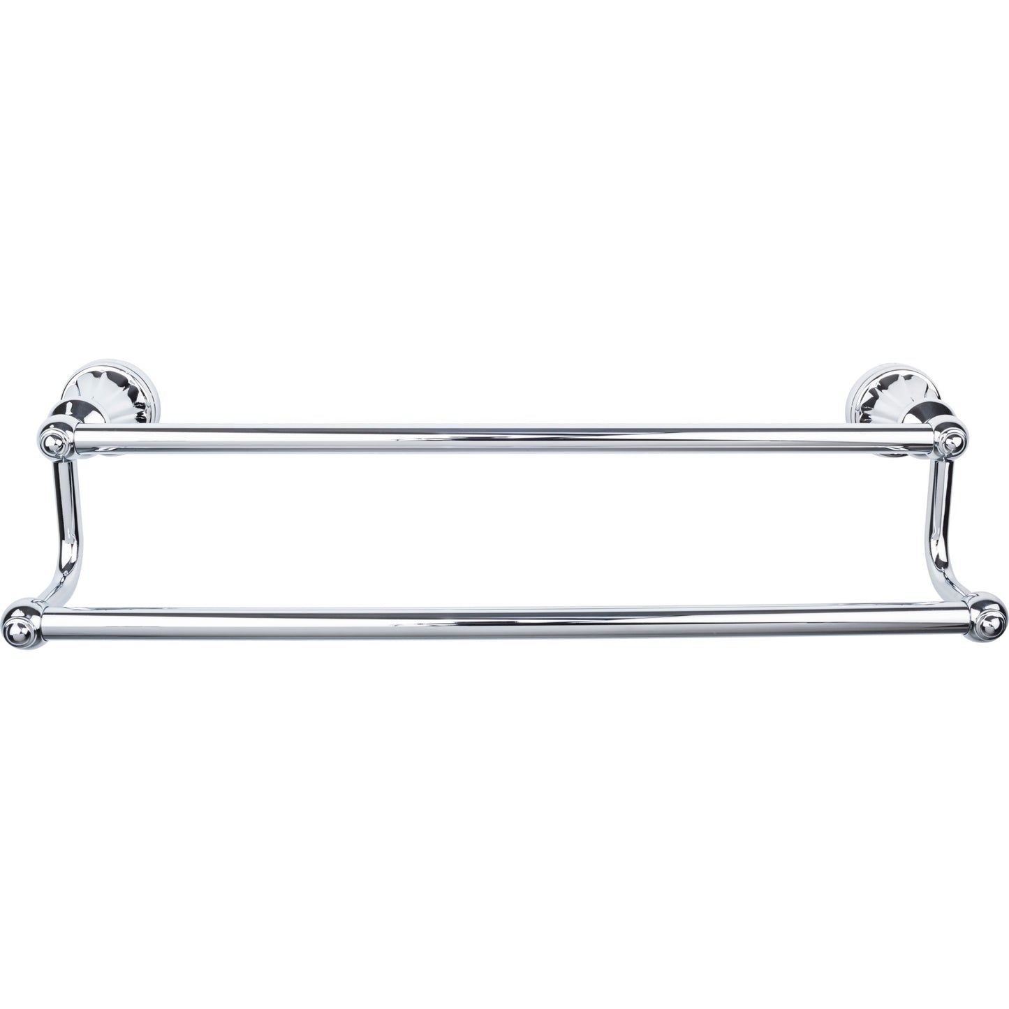 Top Knobs Hudson Bath Double Wall Mounted Towel Bar