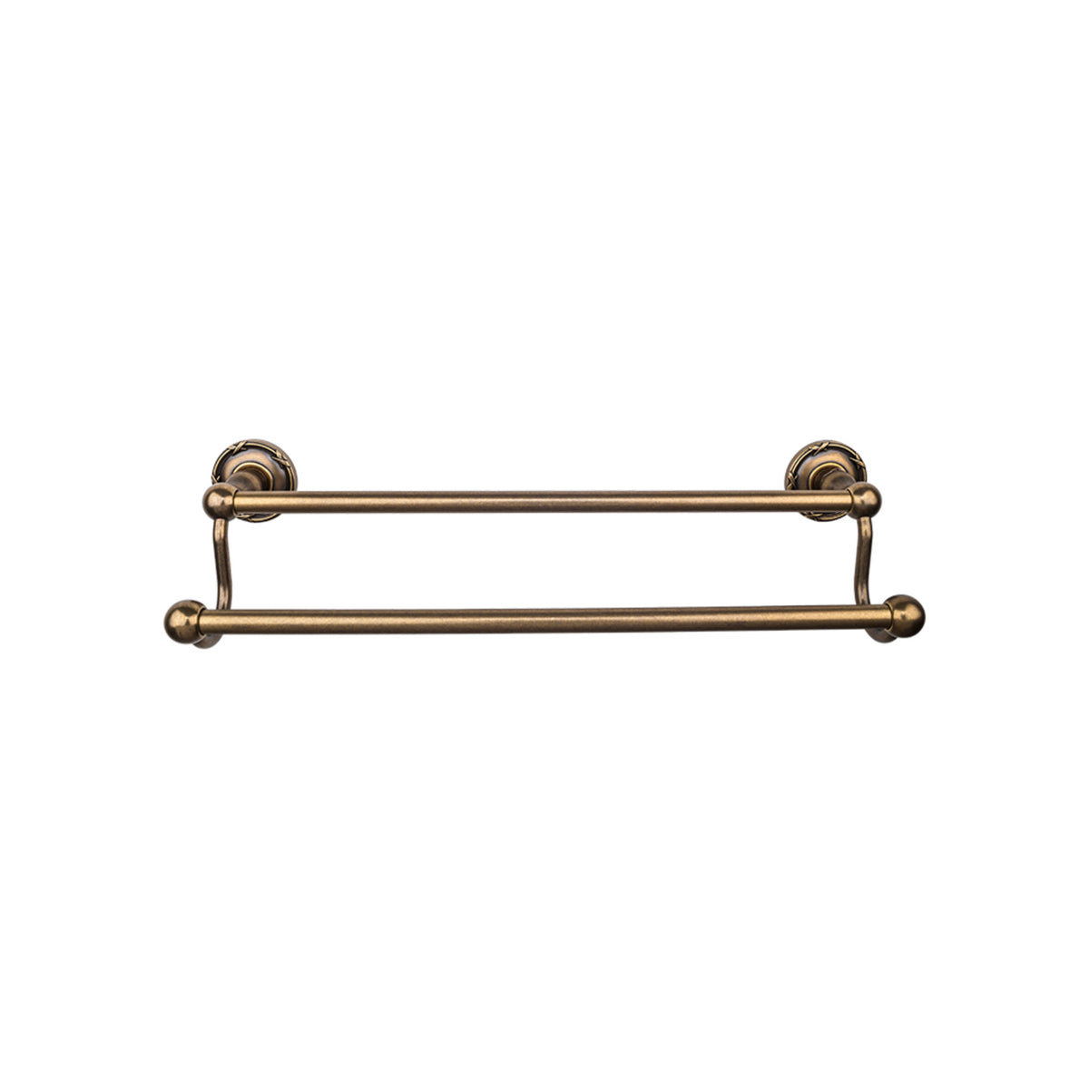Top Knobs Edwardian Bath Double Wall Mounted Towel Bar