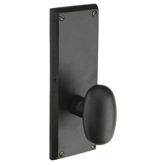Sandcast Rectangular Sideplate Lockset