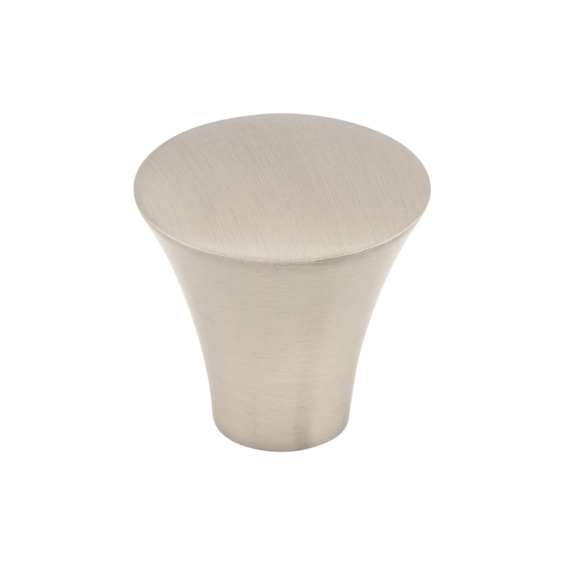 Top Knobs Shrewsbury Round Knob - 1 1/8" Dia. - Brushed Satin Nickel