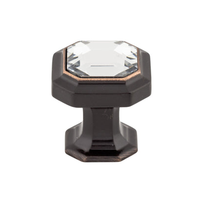 Top Knobs Crystal Emerald Length Square Knob