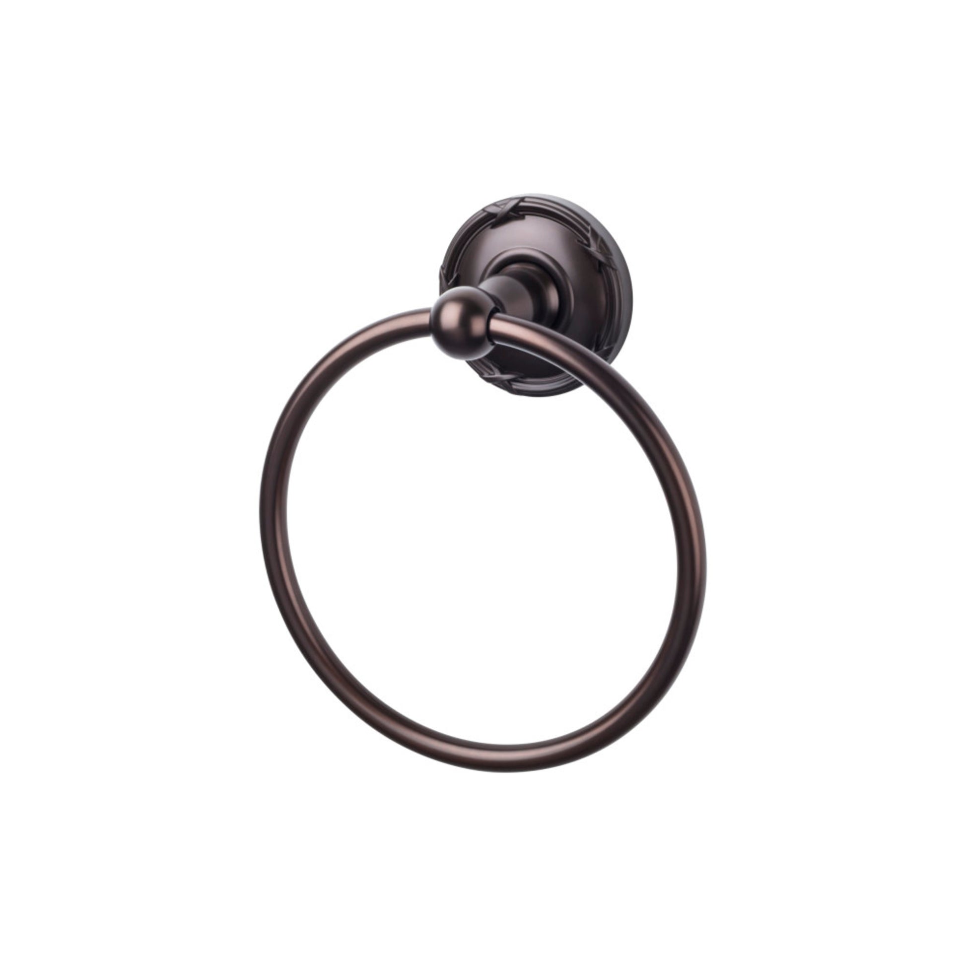 Top Knobs TOP BATH (R) Edwardian Bath  Towel Ring - Oil Rubbed Bronze