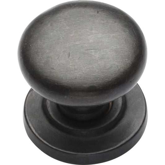 Ashley Norton Round Cabinet Knob on Rose