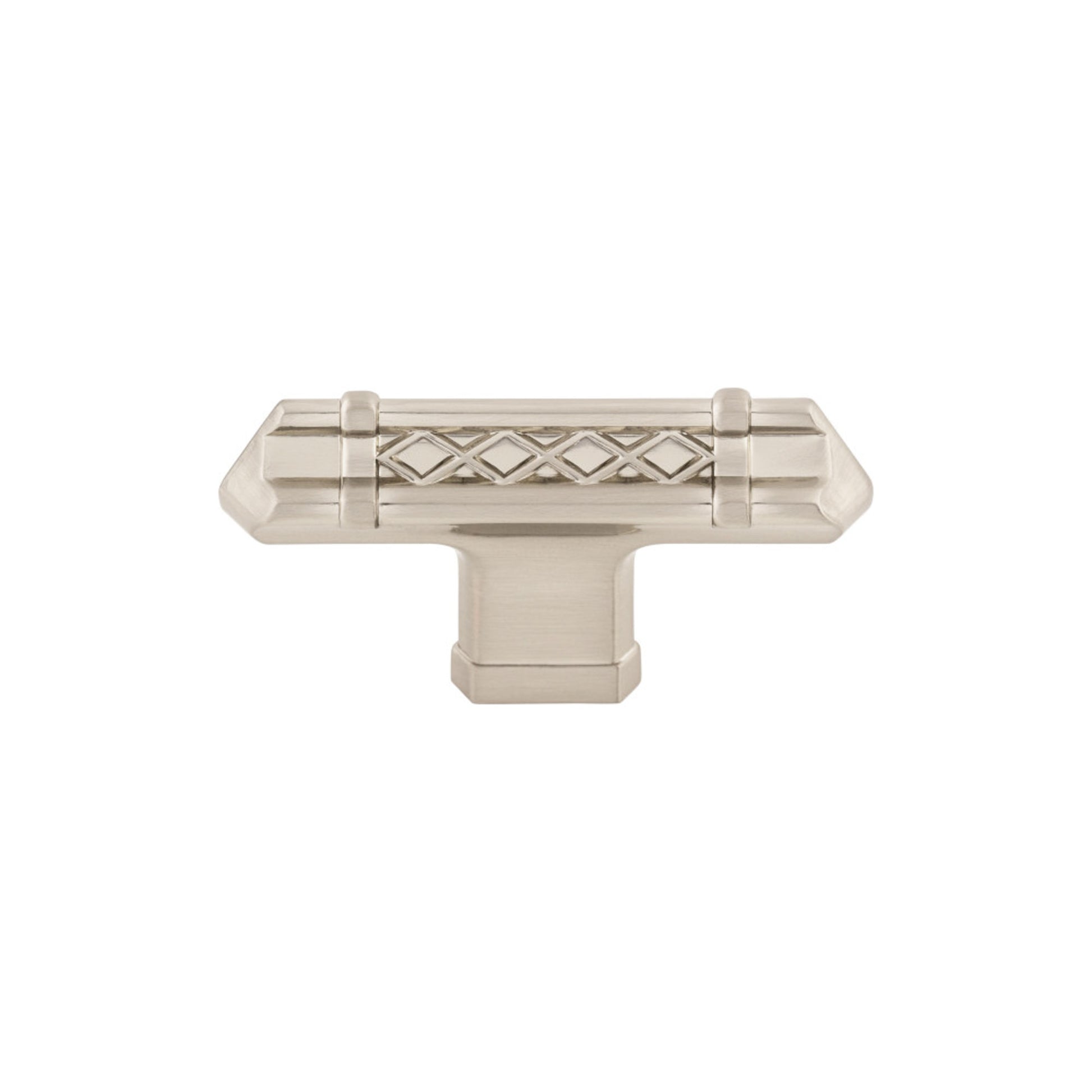 Top Knobs Tower Bridge Bar Knob - Brushed Satin Nickel