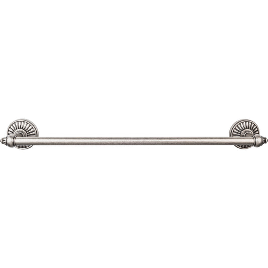 Top Knobs TOP BATH (R) Tuscany Bath Single 20 1/2" Wall Mounted  Towel Bar - Pewter Antique