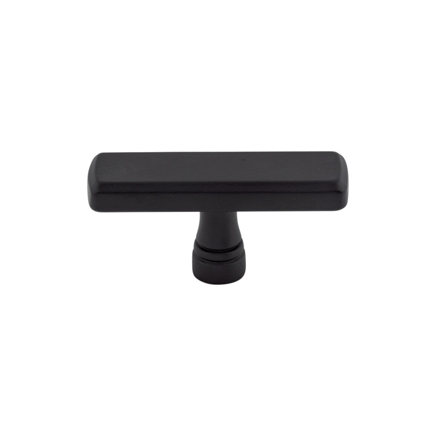 Top Knobs Kingsbridge 2 3/8" Length Rectangle Knob - Flat Black