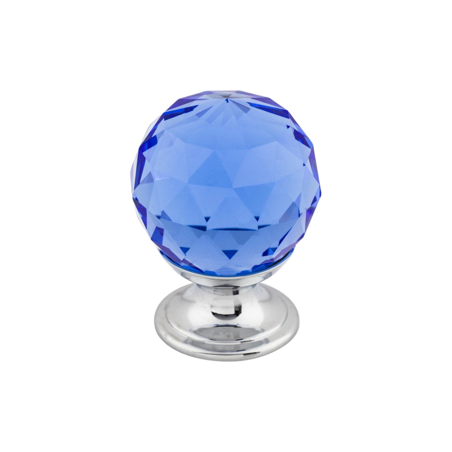 Top Knobs Blue Crystal Diameter Round Knob