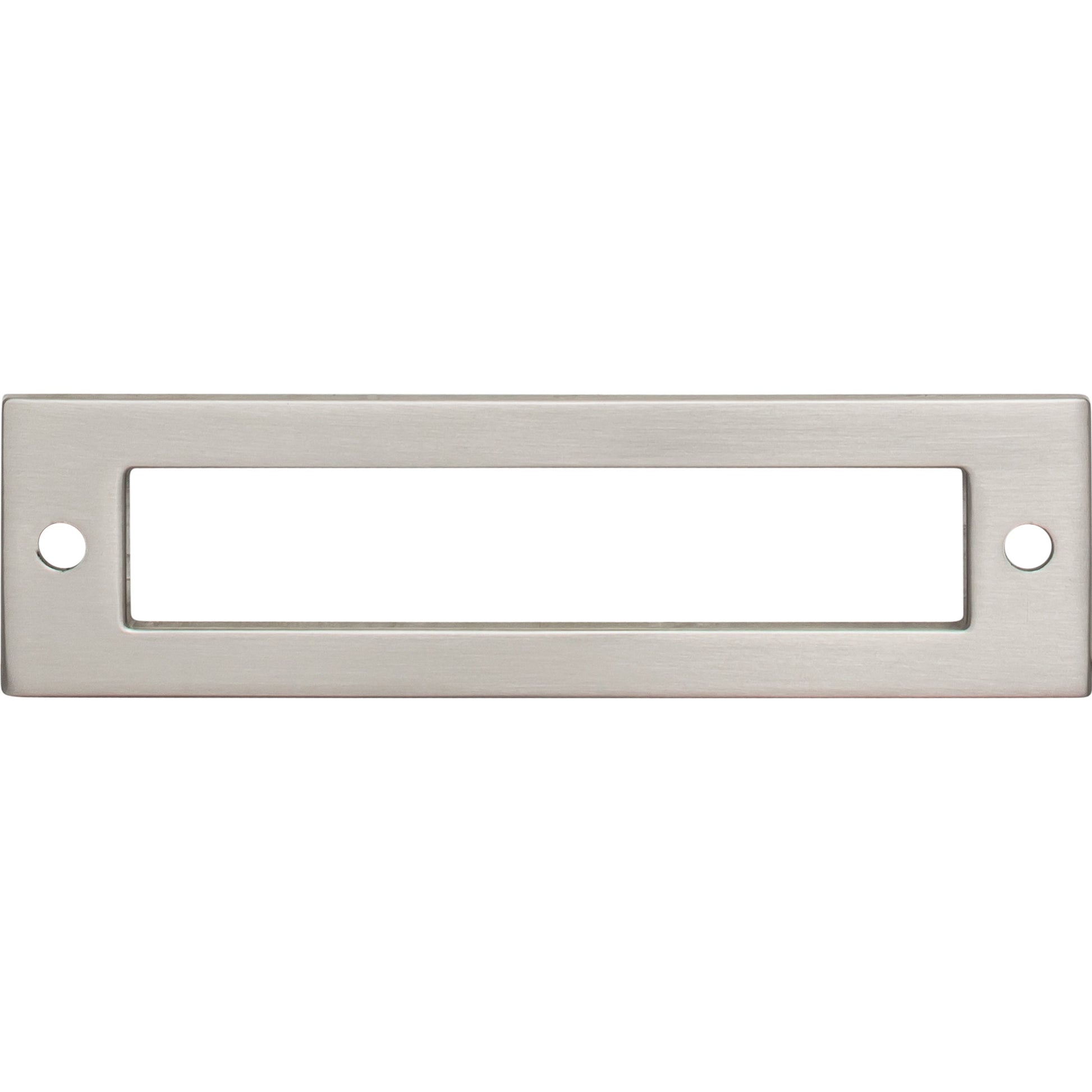 Top Knobs Hollin 3 3/4" Center to Center Pull Backplate - Brushed Satin Nickel