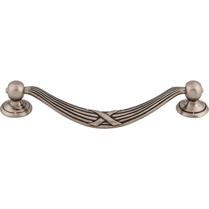 Top Knobs Ribbon & Reed Drop Handle