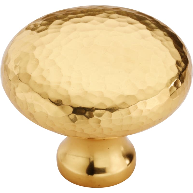 Hammered Round Cabinet Knob