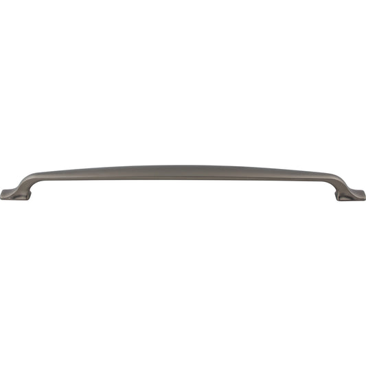 Top Knobs Torbay 12" Center to Center Bar Pull - Ash Gray