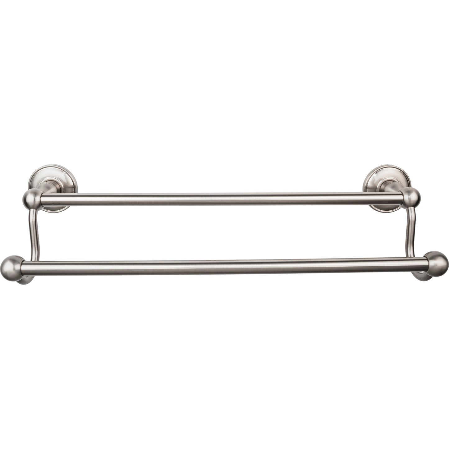 Top Bath (R) Edwardian Bath Double Wall Mounted  Towel Bar
