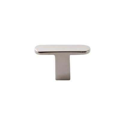 Top Knobs Stainless T Geometric Knob - Polished Stainless Steel