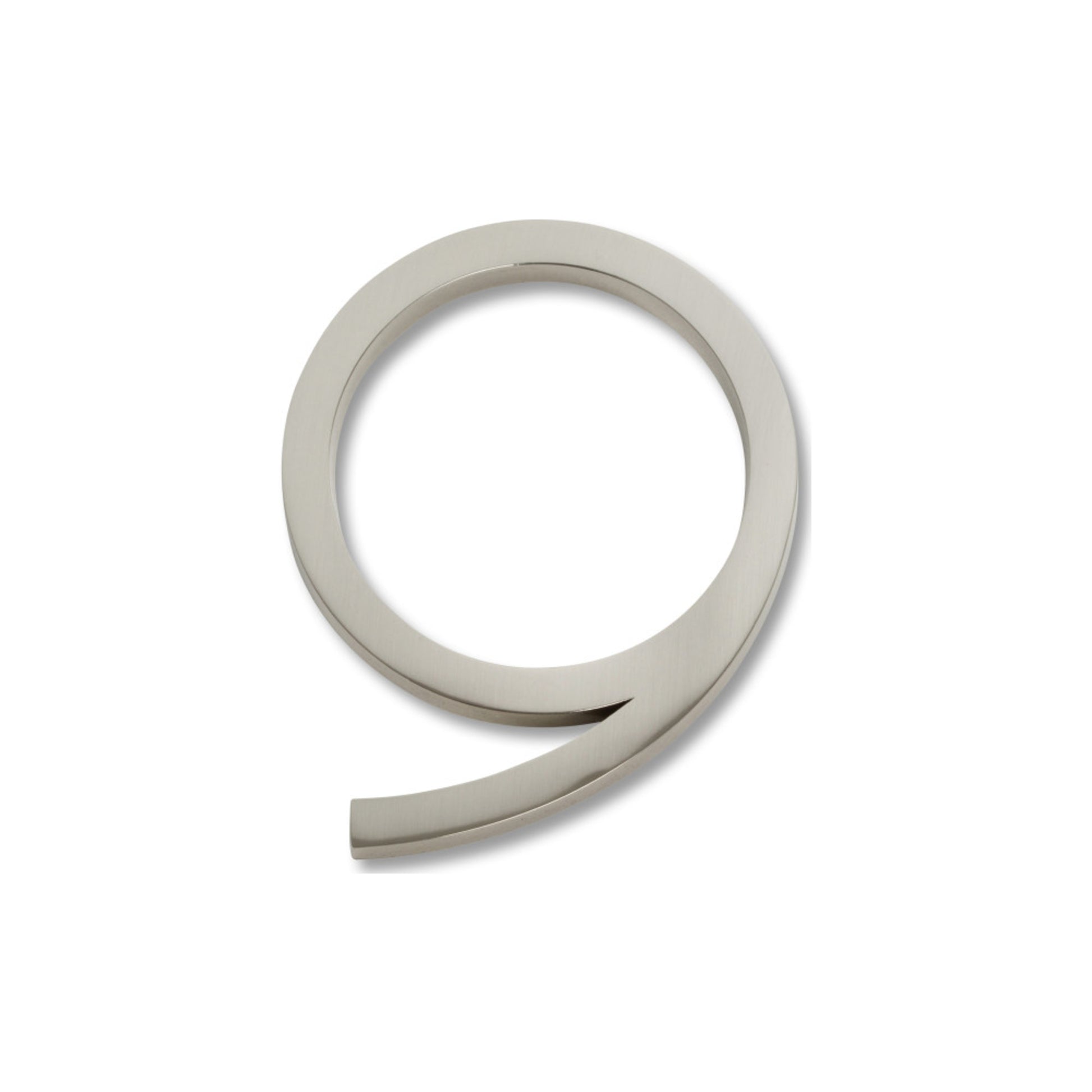Atlas Modern Avalon 4-1/2" H  House Number (AVN9) - Brushed Nickel
