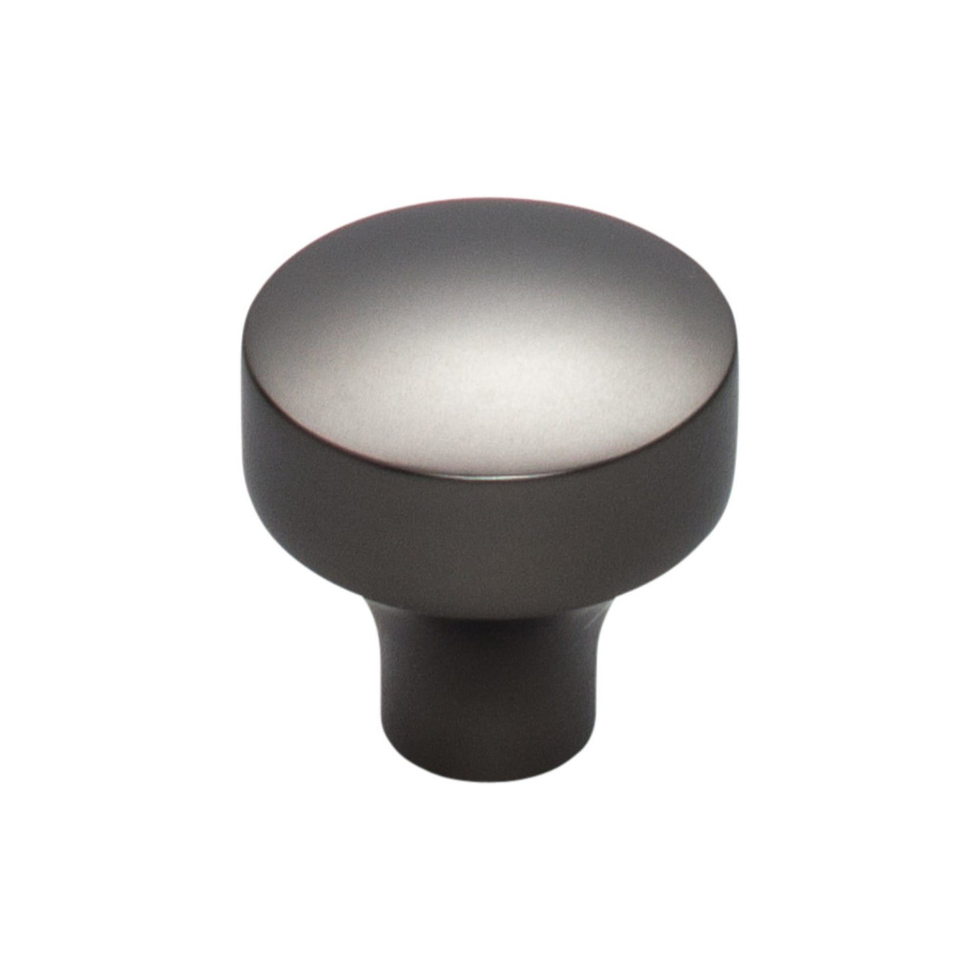 Top Knobs Kinney Round Knob - 1 1/8" Dia. - Ash Gray