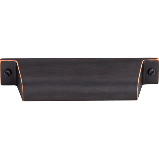 Top Knobs Channing 3 3/4" Center to Center Cup/Bin Pull - Umbrio