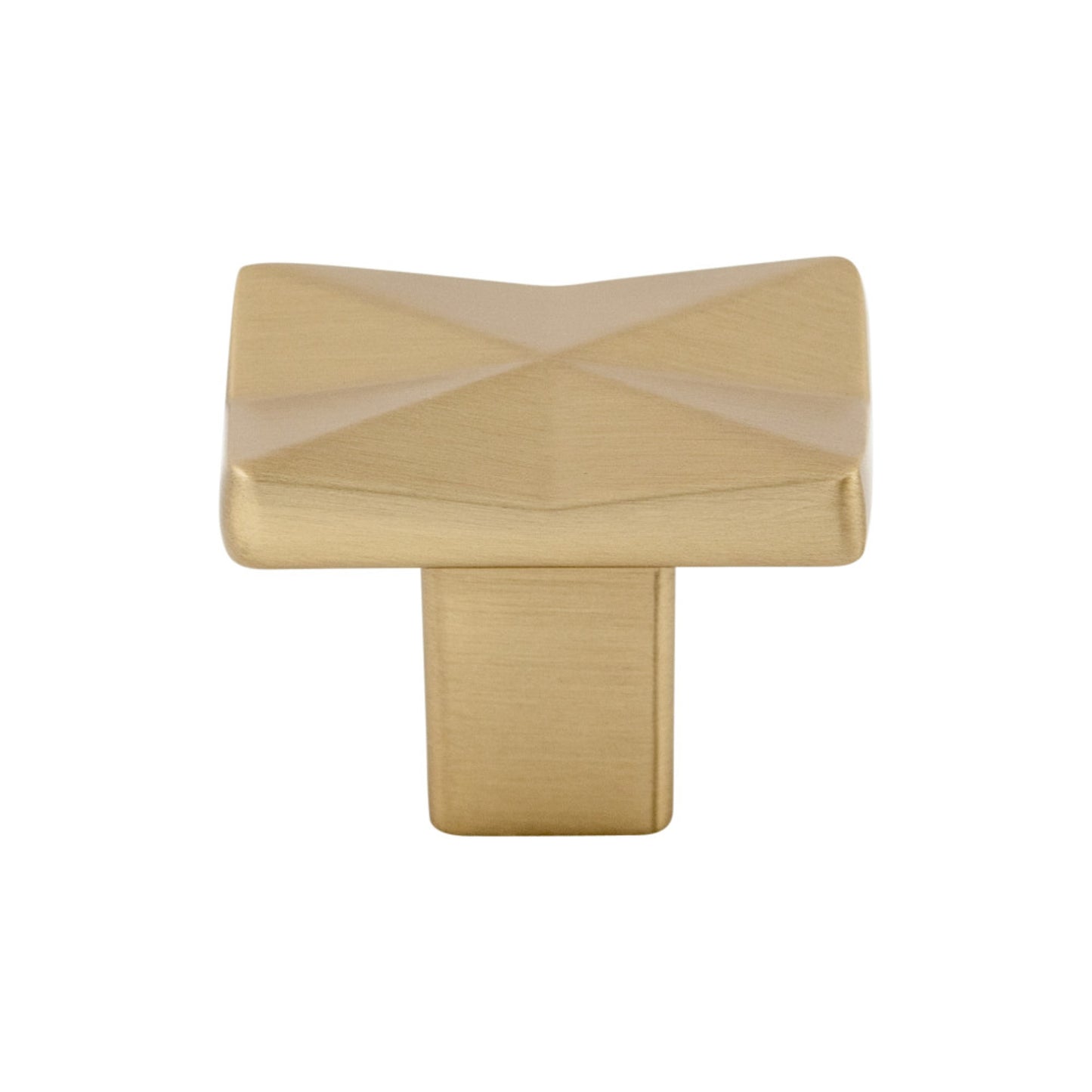 Top Knobs Quilted Rectangle Knob - Ash Gray